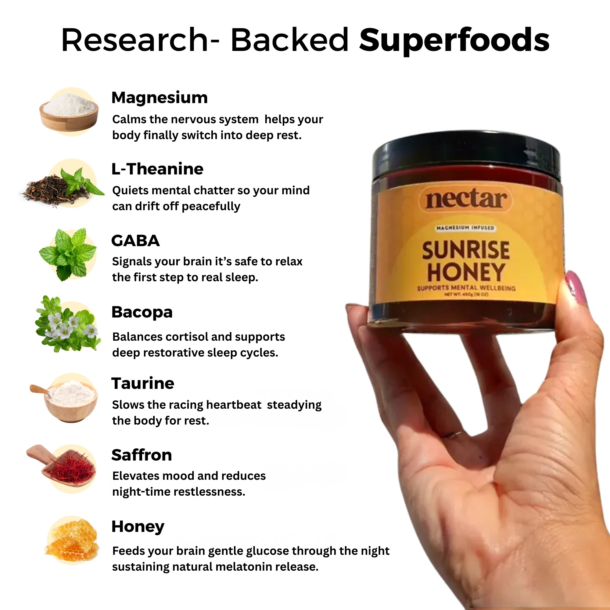 Sunrise Honey | 6-in-1 Formula